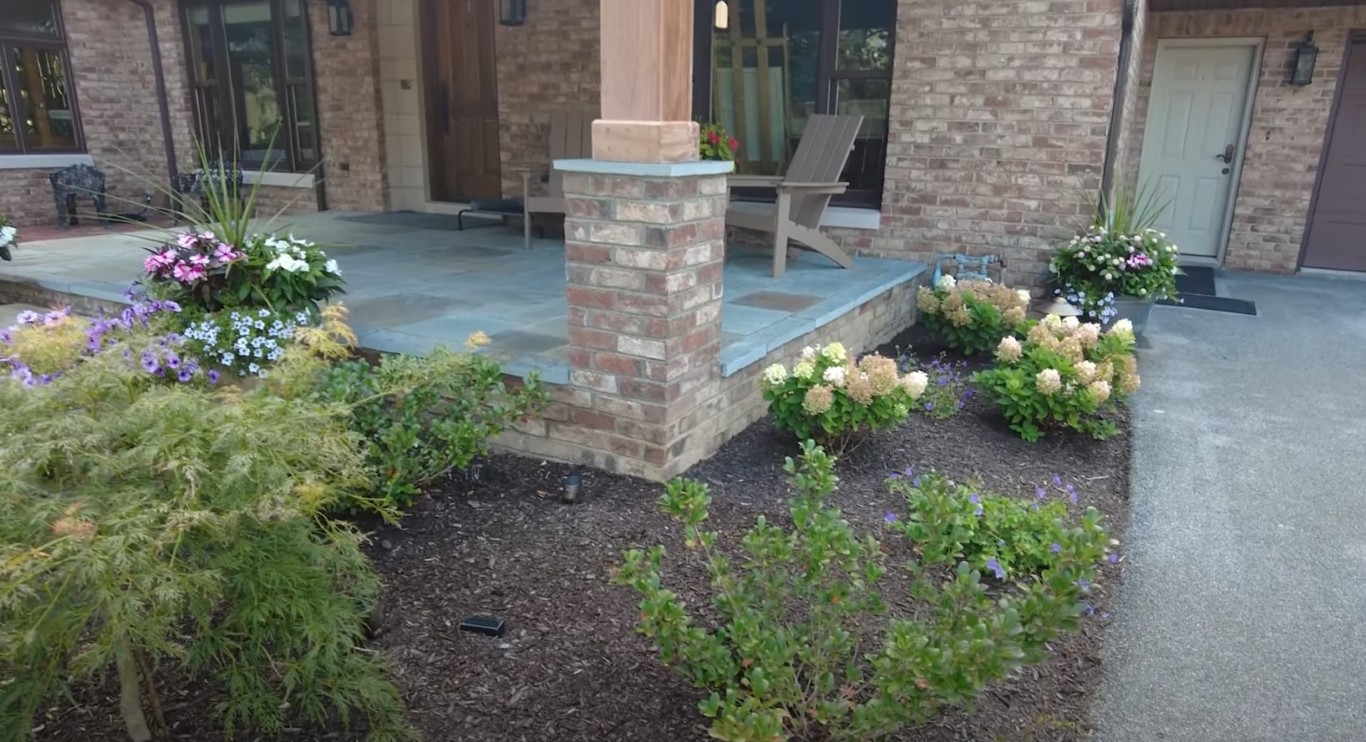 Professional hardscaping with patio and retaining walls in Placentia, CA
